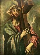 El Greco christ bearing the cross France oil painting artist